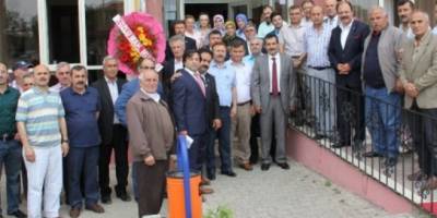 CANİK DE EL EMEĞİ GÖZ NURU SERGİSİ BÜYÜK BİR TÖRENLE AÇILDI