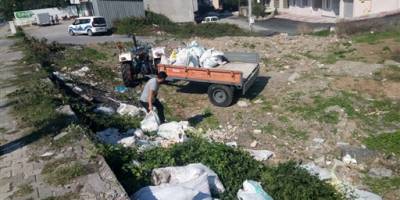 Bafra'nın Ortasında Moloz'dan Dağ Yapmak Çok Kolay