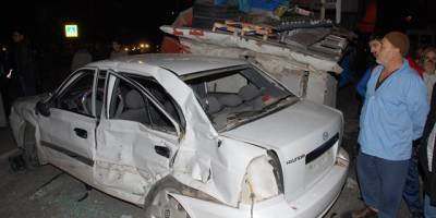 SAMSUN'DA TRAFİK KAZASI: 4 YARALI