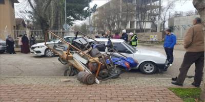 KEMALPAŞA MAHALLESİNDE KAZA