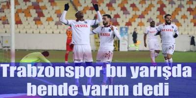 Yeni Malatyaspor: 0 - Trabzonspor: 2