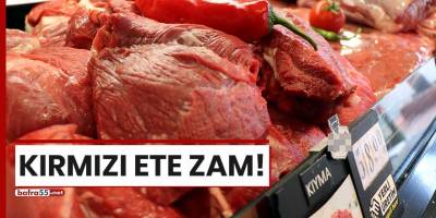 Samsun'da kırmızı ete zam geldi!