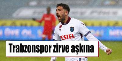Trabzonspor zirve aşkına