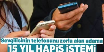 Telefon Gasp eden 15 yaşındaki gence 4 yıl hapis
