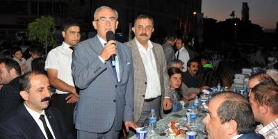 LADİK'DE 2000 KİŞİ İFTARINI BİRLİKTE AÇTI