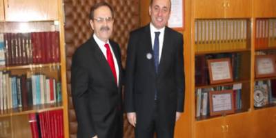 GÖKHAN HACIÖMEROĞLU'NA HAYIRLI OLSUN ZİYARETİ