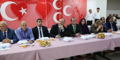Bafra'da MHP’liler İftarda Buluştu
