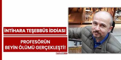 Trabzon'da kalp doktoru intihar mı etti?