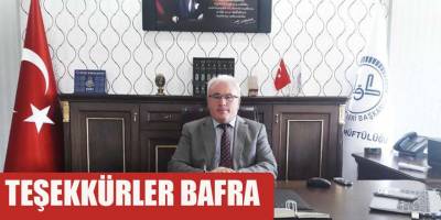 TEŞEKKÜRLER BAFRA