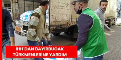 Bafra İHH'dan Bayırbucak Türkmenlerine Yardım eli
