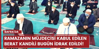 Berat Kandili Programı bafra55.net'e