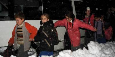 SAMSUN’DA BAZI OKULLARA KAR TATİLİ