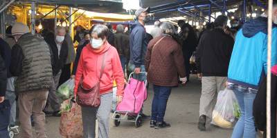 Sinop'ta kısıtlama öncesi ürküten yoğunluk