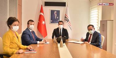 Samsun'a 3 spor tesisi için imzalar atıldı