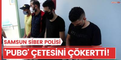 PUBG çetesi operasyonunda yabancı uyruklu 4 kişiye adli kontrol!