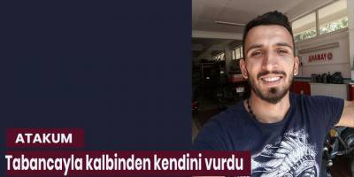 Atakum'da 25 yaşında genç kalbinden kendini vurdu