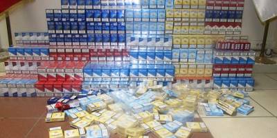 2 BİN 240 PAKET KAÇAK SİGARA ELE GEÇTİ