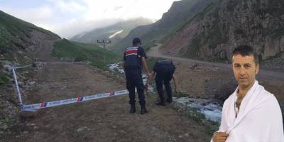 Oltası elektirik direğine takılan şahış öldü