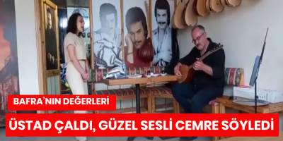 Bağlama ustası Hasan Coşar ve Ceren Tamkan'dan resital