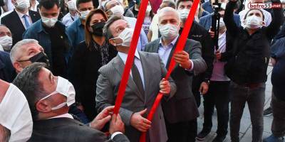 Giresun’un saat kulesi törenle açıldı