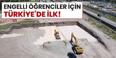Engelli öğrenciler için Türkiye'de ilk!