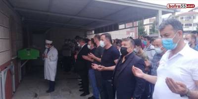 Kazada hayatını kaybeden minik Esma son yolculuğuna uğurlandı