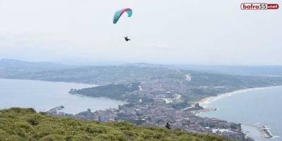 Mutlu şehir Sinop'ta yamaç paraşütü eğitimleri veriliyor