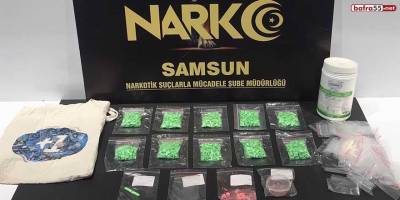 Samsun'da uyuşturucu ticaretine 1 gözaltı