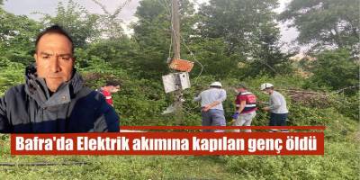 Elektrik akımına kapılan genç hayatını kaybetti