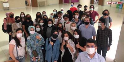 Lise son sınıf öğrencileri üniversite deneyimi yaşıyor