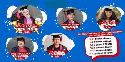 Bafra’da Başarının adı yine değişmedi