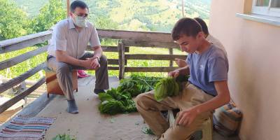 Alaçam'da İhtiyaç sahibi 2 aileye ev