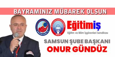 Onur Gündüz'ün Kurban Bayramı Mesajı