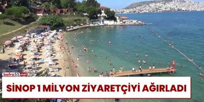 Sinop 1 milyon ziyaretçiyi ağırladı