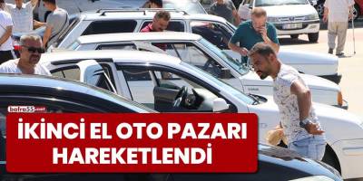 İkinci el oto pazarı hareketlendi
