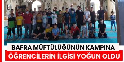 Yaz Kuran Kursu Kampına Öğrencilerin İlgisi Yoğun Oldu