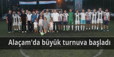 Alaçam'da büyük turnuva başladı