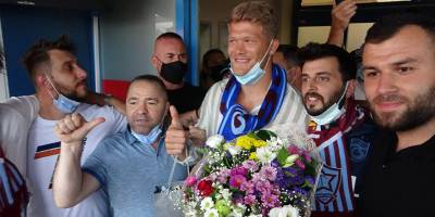 Cornelius'a Trabzon'da coşkulu karşılama