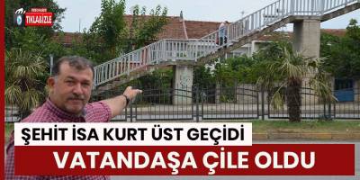 Muhtar Gültekin Sözen üst geçide asansör istiyor
