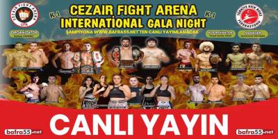 Cezair Fight Arene İnternational Gala Night Canlı Yayını