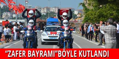 Sinop'ta Zafer Bayramı Çoşkusu