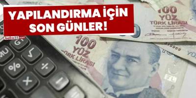 Yapılandırma için son günler!
