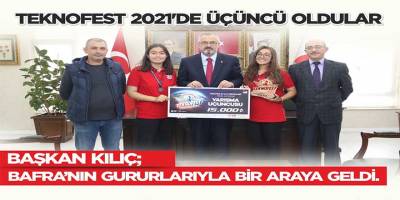 BAŞKAN KILIÇ BAFRA’NIN GURURLARIYLA BİR ARAYA GELDİ