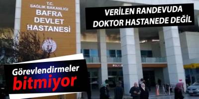 Hastalar doktorlarını bulamayınca geri gidiyorlar