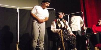 BAFRA ENGELLİLER TİYATRO GRUBU GÜLDÜRDÜ