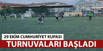 Bafra’da Cumhuriyet Kupası Turnuvaları Başladı