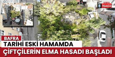 350 Yıllık Tarihi Bafra Şifa Hamamı Kaderine Terk Edildi