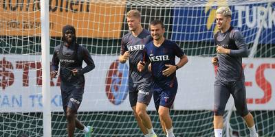 Trabzonspor, Fenerbahçe maçı hazırlıklarını sürdürdü