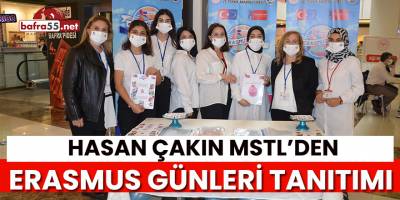 Hasan Çakın MTAL'den Erasmus tanıtım günleri