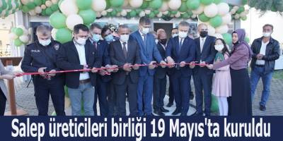 Salep üreticileri birliği 19 Mayıs'ta kuruldu